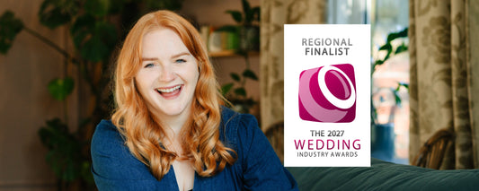 I’m a Regional Finalist at The Wedding Industry Awards 2027!