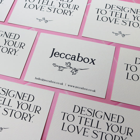 Jeccabox Wedding Stationery Sample Pack